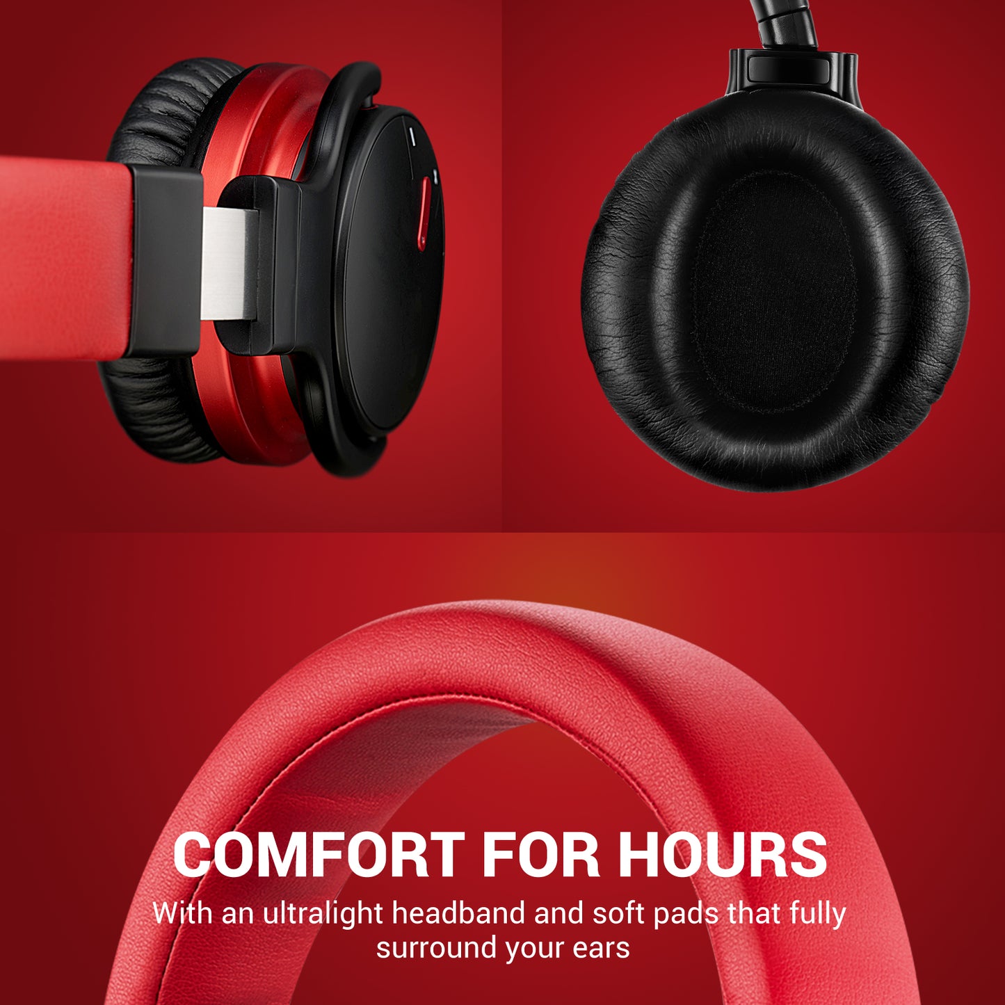 Active Noise Cancelling Bluetooth Wireless Headphones - E7C