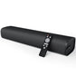 Soundbar for TV, 56W Peak Power Speakers with Bluetooth 5.3/ARC/Optical/AUX Inputs – Wall Mountable Home Theater Surround Sound System Small Sound Bar for PC/Gaming/Projectors with 3 EQ-Modes