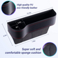 Car Seat Gap Filler Organizer Storage Box Front Seat Console Side Pocket with Cup Holder