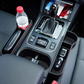 Car Seat Gap Filler Organizer Storage Box Front Seat Console Side Pocket with Cup Holder