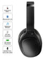 E9 Bluetooth Headphones Active Noise Cancelling Headphones Deep Bass Wireless Comfortable Memory Foam Ear Cups for Sports/TV/Work (Black)